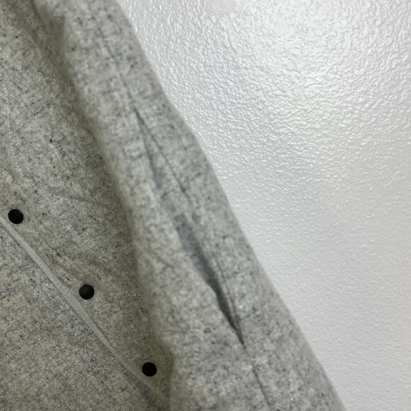 SuitSupply Quilted Bodywarmer Vest Mens XS Gray Jacket Reversible Snap Front - Picture 7 of 13